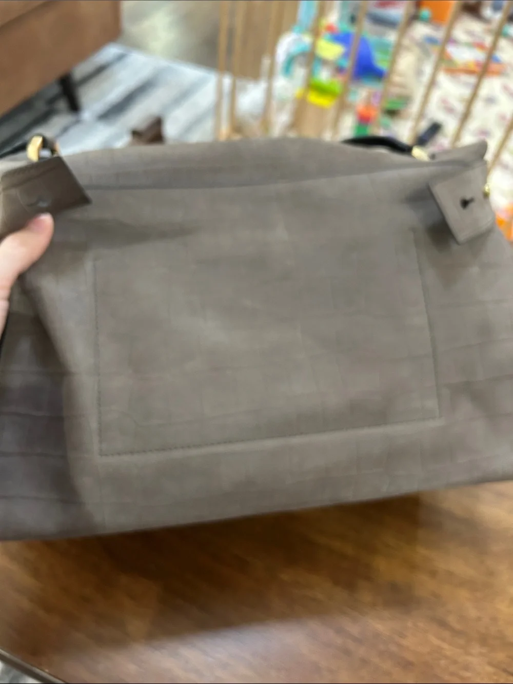 AllSaints Ursa Nubuck Satchel